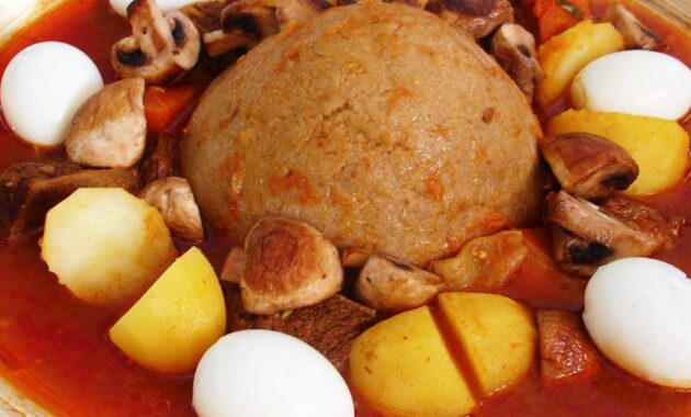 Savor the Flavor: Authentic Libyan Bazin Barley Bread Stew Recipe