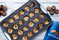 Indulge in This Keto Chocolate Chip Peanut Butter Skillet Cookie: A Low-Carb Delight!