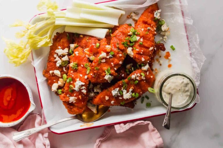 Crispy Keto Buffalo Chicken Tenders: A Low-Carb Delight