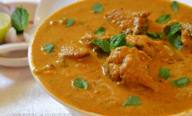 Chicken korma indian chicken curry tasty appetite