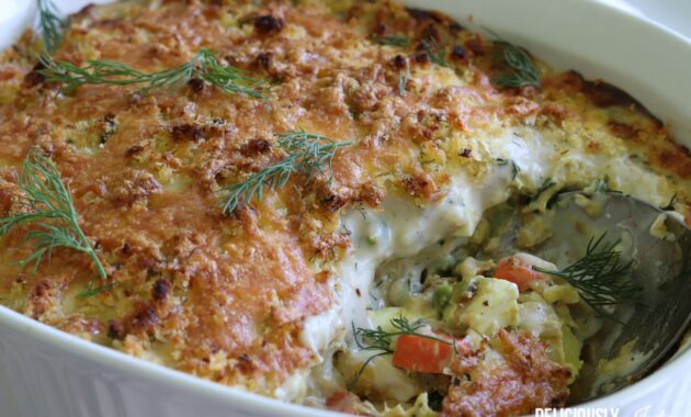 Tuna bake with vegetables deliciously indian