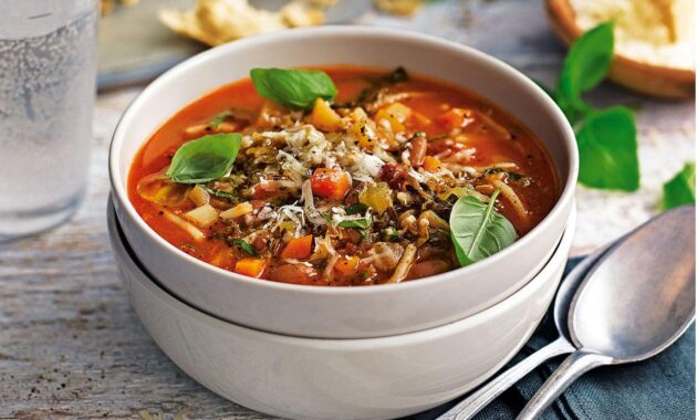 Authentic italian minestrone soup recipe