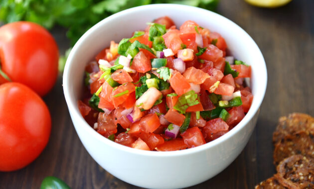 Easy homemade salsa recipe fablunch