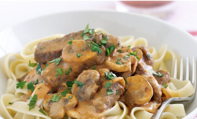 Beef stroganoff recipe hearty winter comfort meal