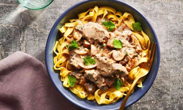 Beef stroganoff recipe home pressure cooking