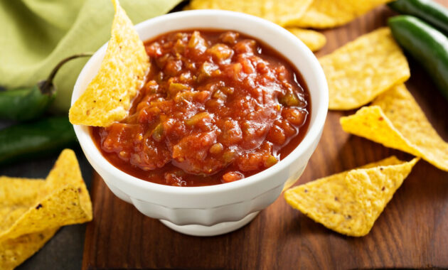 How to cut heat in salsa