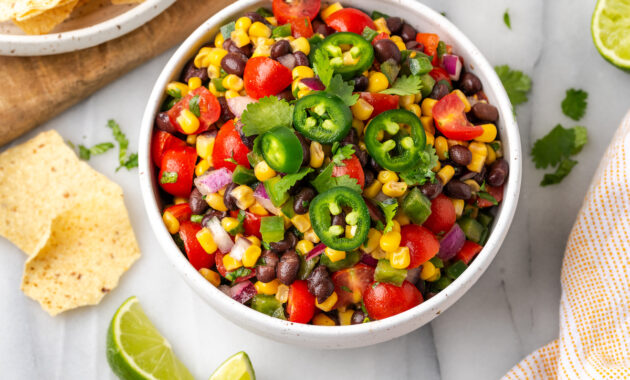 Corn salsa black people's recipes