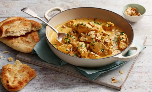 Creamy chicken korma recipe bbc food