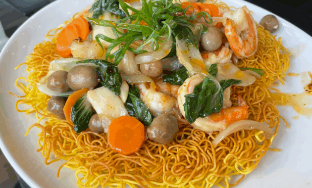 Crispy cantonese chow mein recipe cart