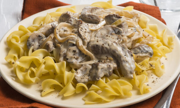 Classic beef stroganoff recipe from betty crocker