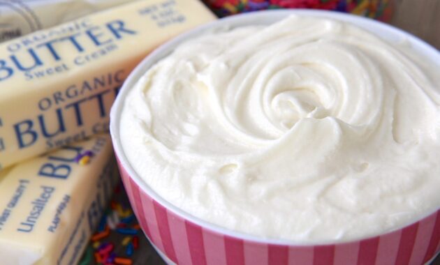 Cream cheese frosting can