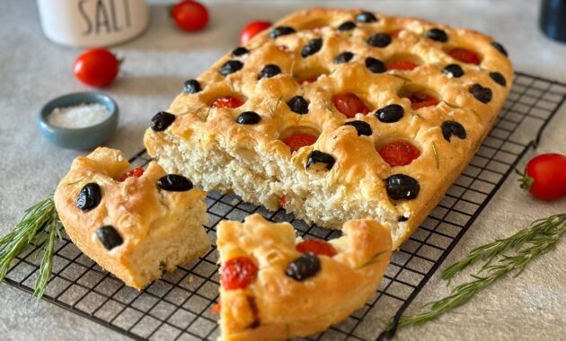 Focaccia bread recipe