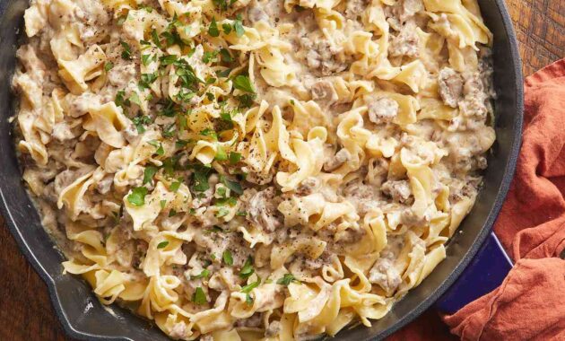 Beef stroganoff recipe home pressure cooking