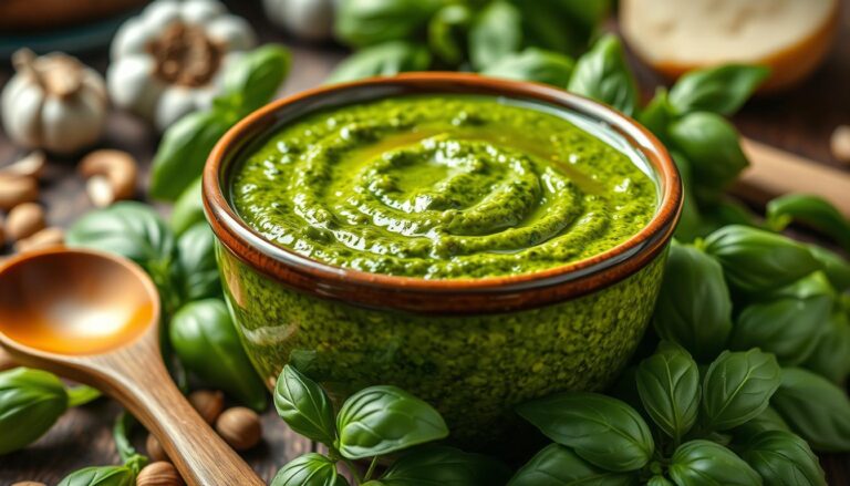 Easy homemade pesto sauce recipe fresh & flavorful