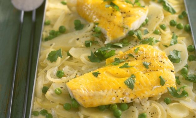 Smoked haddock with potatoes and peas recipe eat smarter usa