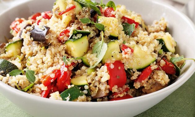 Veggie quinoa recipe vegan girls guide