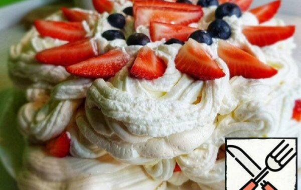 Meringue Dessert "Pavlova" Recipe 2023 with Pictures Step by Step