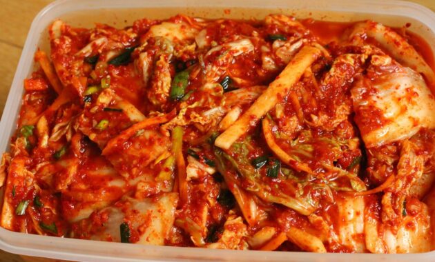 Kimchi Traditional kimchi recipe, Recipes, Kimchi recipe