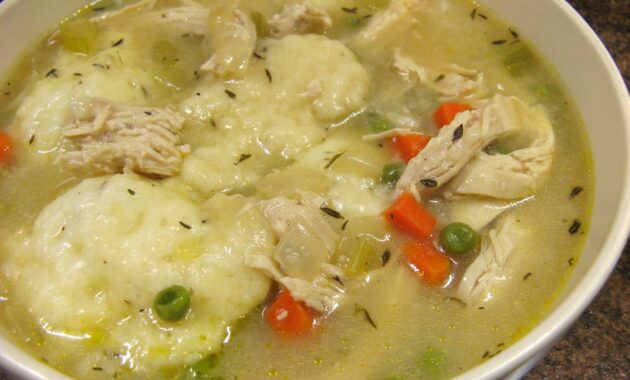 The wellfed newlyweds chicken and dumplings