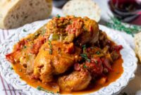 Rustic Chicken Cacciatore: A Flavorful Italian Hunter’s Stew Recipe