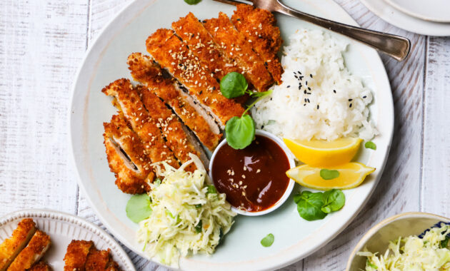 Chicken Katsu with Homemade Tonkatsu Sauce Lindsey Eats
