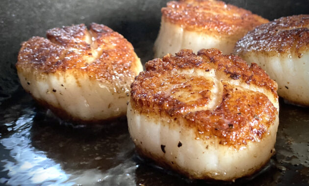 Perfect seared scallops recipe alton brown