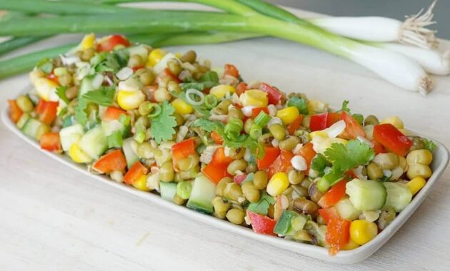 Mung Bean Salad Recipe Organic Beans and Seeds Forest Whole Foods