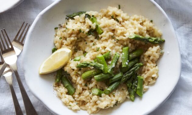 Asparagus and Parmesan Risotto What's Gaby Cooking
