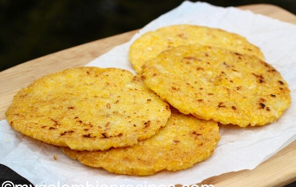 Arepa santandereana (arepa from santander) my colombian recipes