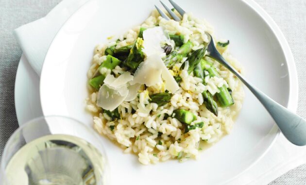 Asparagus risotto Recipe Cart