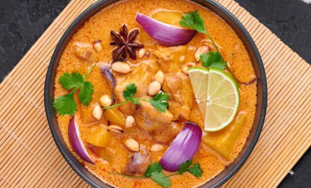 'Massaman curry' de pollo