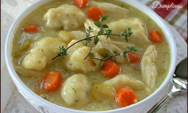 Cozy chicken and dumplings tasty at johnnie cobb blog