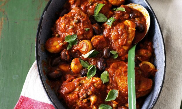 Boneless chicken cacciatore recipe