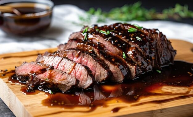 cooked-wagyu-steak-sliced-topped-with-flavorful-balsamic-glaze_124507-200960