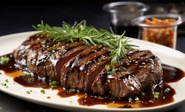 cooked-wagyu-steak-sliced-topped-with-flavorful-balsamic-glaze_741910-22800
