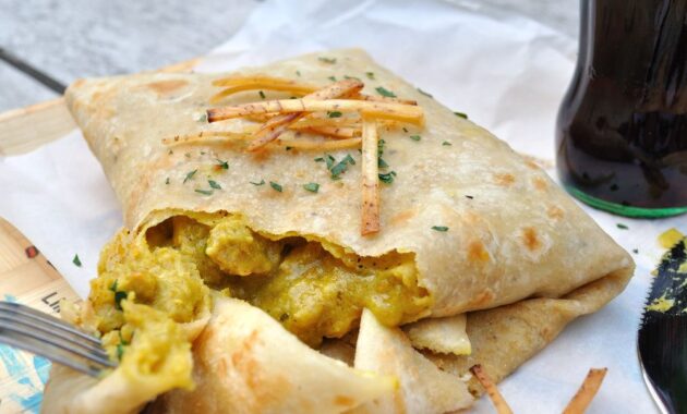 The Chicken Roti Trinidad Style A Delicious Caribbean Recipe Skof