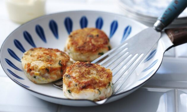 Fish cakes with parsley sauce recipe BBC Food