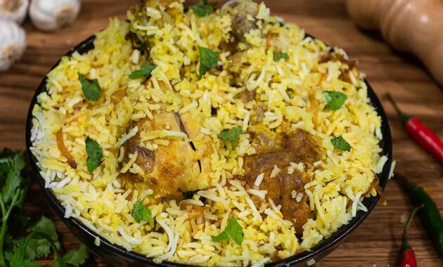 Hyderabadi Biryani Recipe How to make hyderabadi chicken biryani recipe