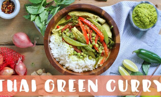 Thai Green Curry Recipe Healthy Dinner Ideas YouTube