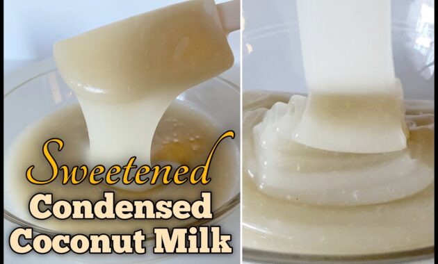 Easy Sweetened Condensed Coconut Milk Recipe YouTube