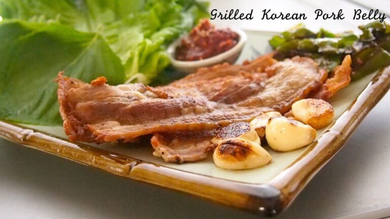 Sizzle Your Way to Deliciousness: The Ultimate Samgyeopsal Pork Recipe!