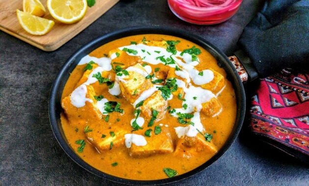 Paneer butter masala recipe