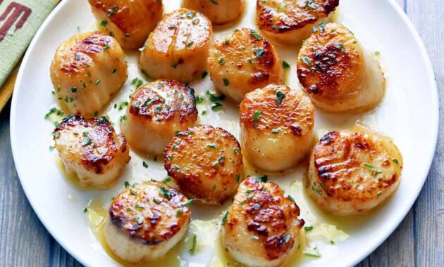 Seared scallops healthy recipes blog