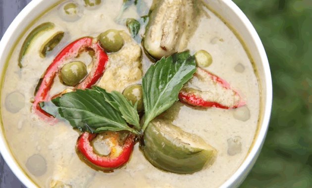 Thai Green Curry with Spring Vegetables Recipe