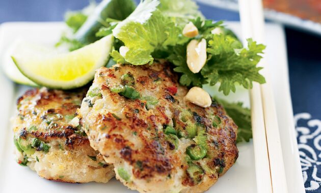 Thaistyle fish cakes