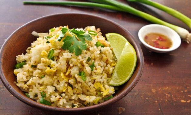 Thai Fried Rice Khao Pad Recipe