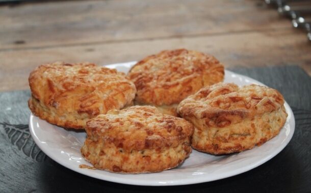 Stilton Cheese Scones British Blokes Cooking