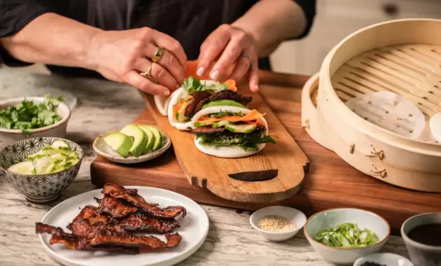 MyBacon Steamed Bao Buns — MyFOREST FOODS