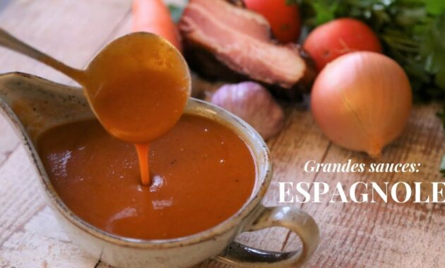 Espagnole Sauce Recipe How to Make the Classic French Mother Sauce