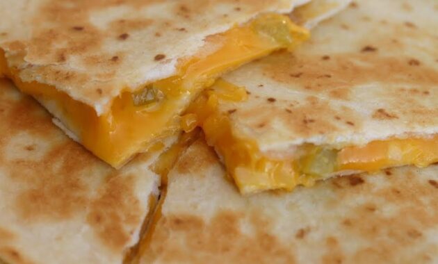 Easy Cheese Quesadilla Recipe SideChef